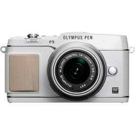 【中古】オリンパス OLYMPUS E-P5 14-42mm レンズキット ホワイト SDカード付き