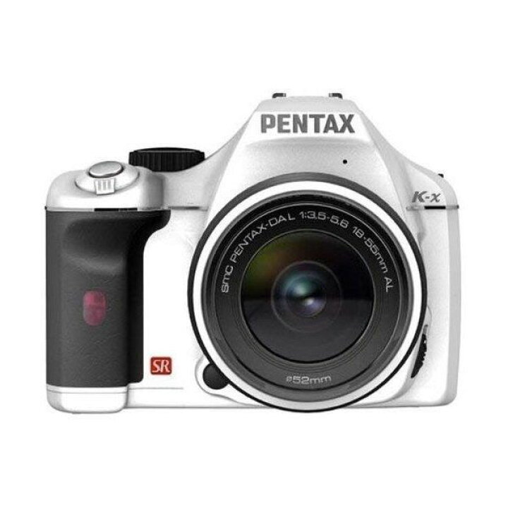 楽天市場】【中古】 ペンタックス PENTAX K-x レンズキット ホワイト 