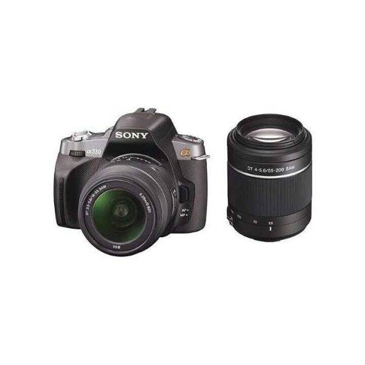 楽天市場】【中古】 ソニー SONY α330 ダブルズームレンズキット 