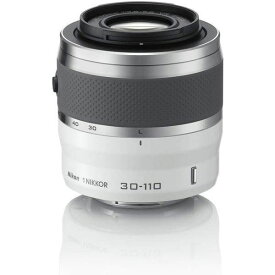 【中古】ニコン Nikon 望遠ズームレンズ 1 NIKKOR VR 30-110mm f/3.8-5.6 ホワイト ニコンCXフォーマット専用