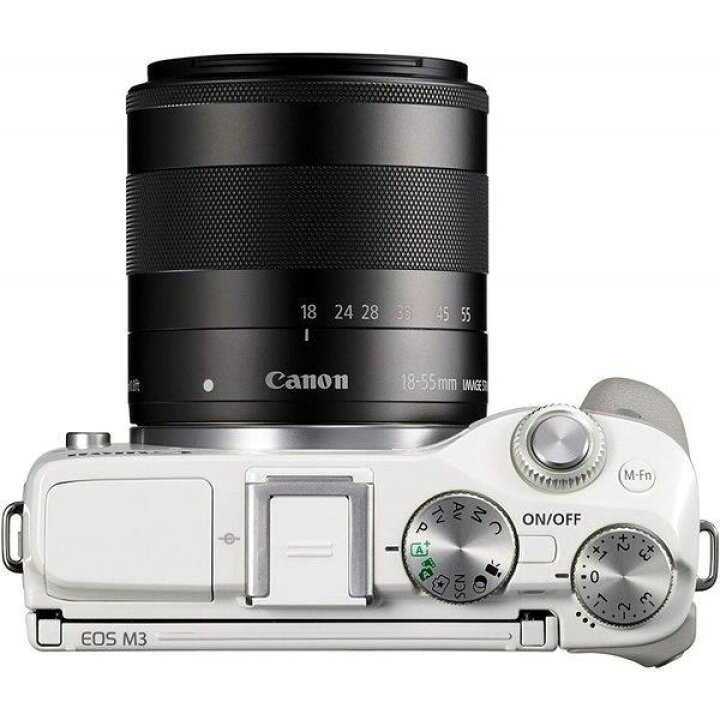 楽天市場】【中古】キヤノン Canon EOS M3 レンズキット ホワイト 