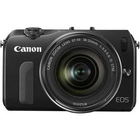 【中古】キヤノン Canon EOS M レンズキット ブラック SDカード付き