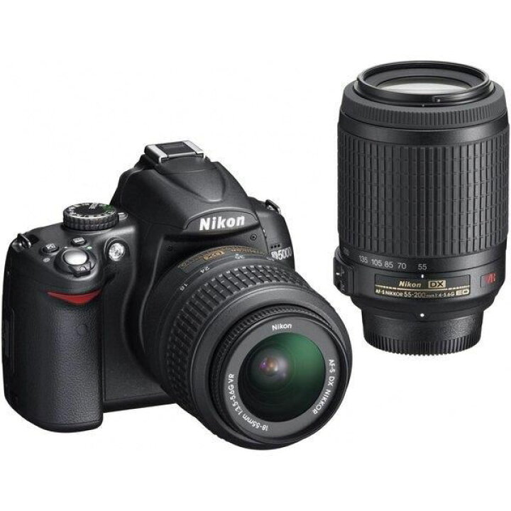 楽天市場】【中古】 ニコン Nikon D5000 ダブルズームキット D5000WZ 