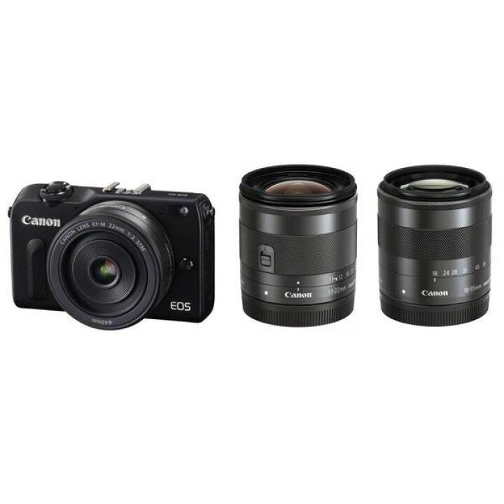 楽天市場】【中古】 キヤノン Canon EOS M2 トリプルレンズキット 当店 