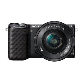 【6/4~6/11限定!最大4,000円OFF&6/5, 6/10限定で最大P3倍】【中古】ソニー SONY α NEX-5T パワーズームレンズキット ブラック SDカード付き