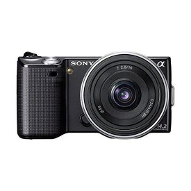 【4/24~4/27限定!最大4,000円OFF&4/25限定で最大P3倍】【中古】ソニー SONY α NEX-5 薄型広角レンズキット ブラック NEX-5A/B SDカード付き