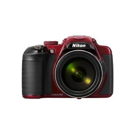 【中古】ニコン Nikon P600 光学60倍 1600万画素 レッド P600RD SDカード付き