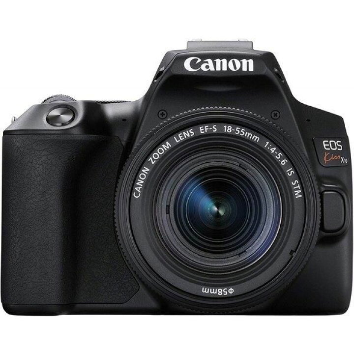 楽天市場】【中古】 キヤノン Canon EOS Kiss X10ブラック W EF-S18-55 