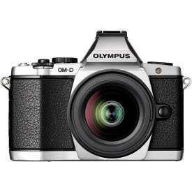 【中古】オリンパス OLYMPUS OM-D E-M5 レンズキット シルバー E-M5 LKIT SLV SDカード付き