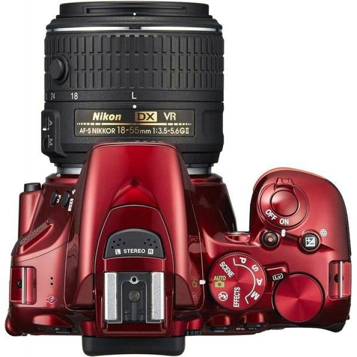 楽天市場】【中古】 ニコン Nikon D5500 ダブルズームキット レッド 