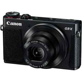 【6/1限定!全品P3倍】【中古】キヤノン Canon PowerShot G9 X ブラック 光学3.0倍ズーム 1.0型センサー PSG9X BK SDカード付き