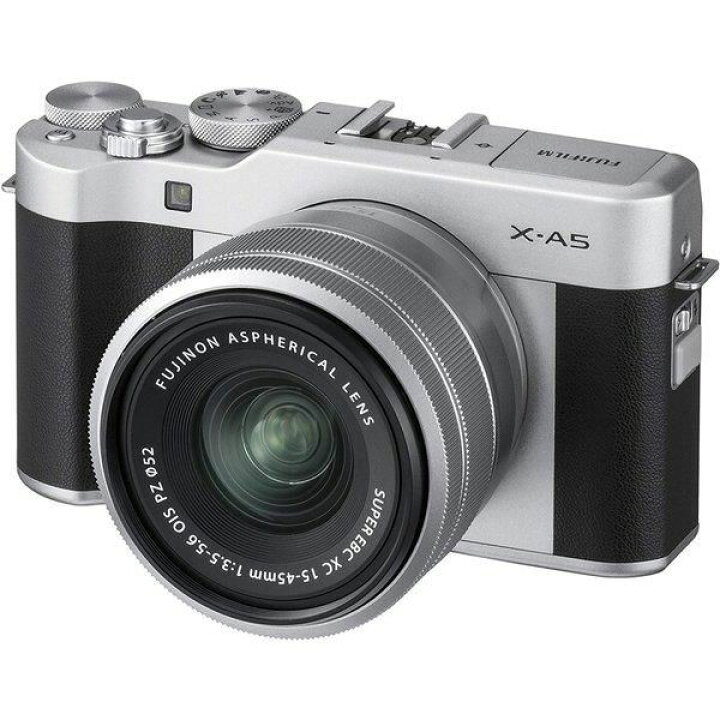 FUJI FILM X−A5 X-A5 レンズキット SILVER（【中古】フジフィルム  
