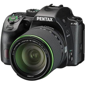 【5/23~5/27限定!最大4,000円OFF&5/25限定で最大P3倍】【中古】ペンタックス PENTAX K-70 DA18-135mmWRレンズキット ブラック SDカード付き