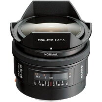 楽天市場】SONY 16mm F2．8 Fisheye SAL16F28の通販 
