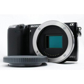 【4/24~4/27限定!最大4,000円OFF&4/25限定で最大P3倍】【中古】ソニー SONY α NEX-5Rボディ ブラック NEX-5R/B SDカード付き