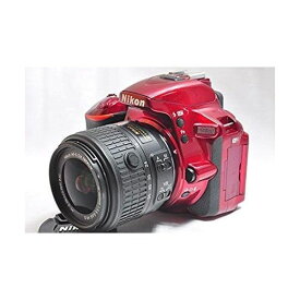 【中古】ニコン Nikon D5500 18-55 VRII レンズキット レッド SDカード付き