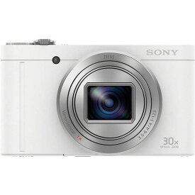 【4/24~4/27限定!最大4,000円OFF&4/25限定で最大P3倍】【中古】ソニー SONY DSC-WX500 光学30倍ズーム 1820万画素 ホワイト Cyber-shot DSC-WX500 WC SDカード付き