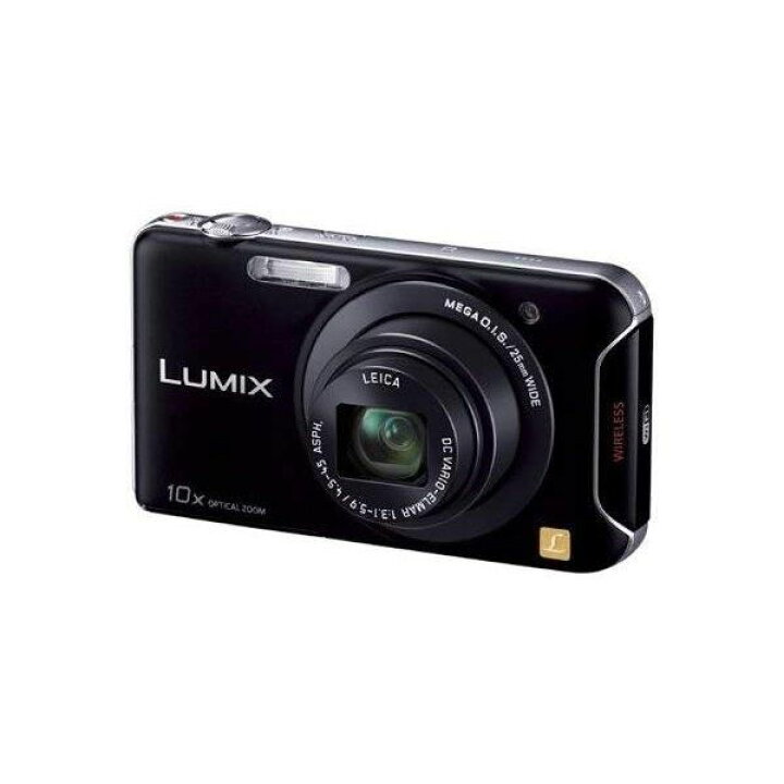 楽天市場】【中古】パナソニック Panasonic ブラック DMC-SZ5-K 光学10  