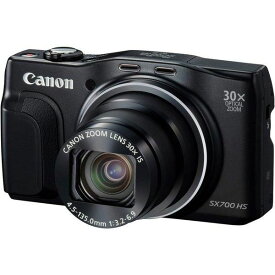 【6/1限定!全品P3倍】【中古】キヤノン Canon Power Shot SX700 HS ブラック 光学30倍ズーム PSSX700HS BK SDカード付き