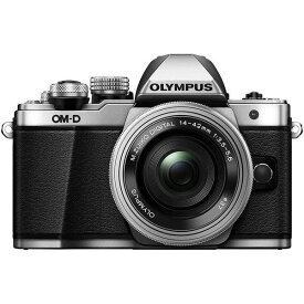 【4/24~4/27限定!最大4,000円OFF&4/25限定で最大P3倍】【中古】オリンパス OLYMPUS OM-D E-M10 MarkII 14-42mm EZレンズキット シルバー SDカード付き