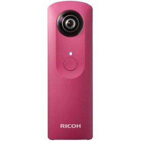 【中古】リコー RICOH THETA m15 ピンク 全天球 360度カメラ SDカード付き