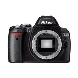 【中古】ニコン Nikon D40 ブラック ボディ D40B SDカード付き