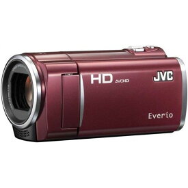 【中古】JVCケンウッド KENWOOD フルハイビジョンメモリームービー ルージュレッド GZ-HM450-R