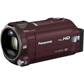 【6/4~6/11限定!最大4,000円OFF&6/5, 6/10限定で最大P3倍】【中古】パナソニック Panasonic HDビデオカメラ W870M ワイプ撮り 50倍ズーム ブラウン HC-W870M-T