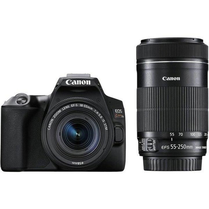 楽天市場】【中古】 キヤノン Canon EOS Kiss X10ブラック ダブル 