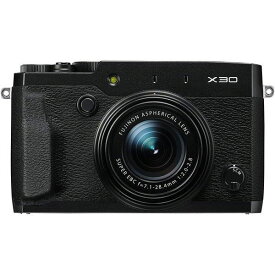 【中古】フジフィルム FUJIFILM プレミアムコンパクトデジタルカメラ X30 ブラック FX-X30B