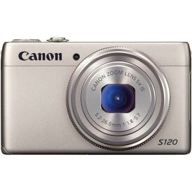 【6/1限定!全品P3倍】【中古】キヤノン Canon デジタルカメラ PowerShot S120 シルバー F値1.8 広角24mm 光学5倍ズーム PSS120 SL