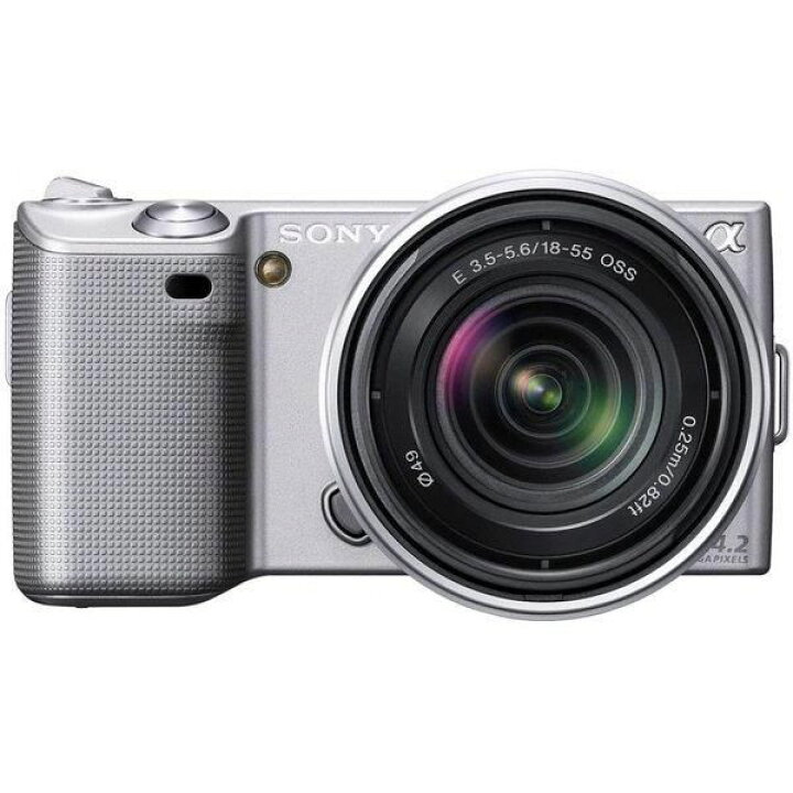 楽天市場】【中古】 ソニー SONY NEX-5 ズームレンズキット シルバー 