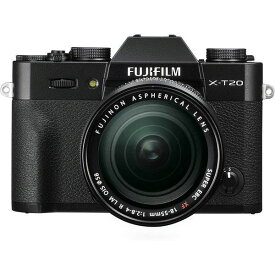 【中古】フジフィルム FUJIFILM カメラ X-T20 レンズキットブラック X-T20LK-B