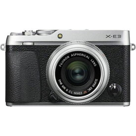 【4/24~4/27限定!最大4,000円OFF&3/25限定で最大P3倍】【中古】フジフィルム FUJIFILM カメラ X-E3単焦点レンズキットシルバー X-E3LK23F2-S