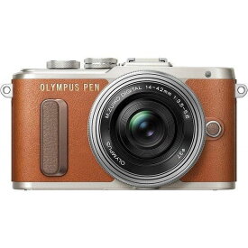 【4/24~4/27限定!最大4,000円OFF&3/25限定で最大P3倍】【中古】オリンパス OLYMPUS E-PL8 レンズキット ブラウン