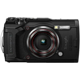 【中古】オリンパス OLYMPUS デジタルカメラ Tough TG-6 ブラック 1200万画素CMOS F2.0 15m 防水 100kgf耐荷重 GPS 内蔵Wi-Fi TG-6BLK