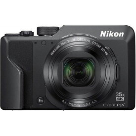 【中古】ニコン Nikon デジタルカメラ COOLPIX A1000 BK 光学35倍 ISO6400 アイセンサー付EVF クールピクス ブラック A1000BK