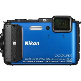 【4/24~4/27限定!最大4,000円OFF&4/25限定で最大P3倍】【中古】ニコン Nikon デジタルカメラ COOLPIX AW130 ブルー