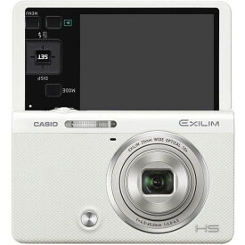 【中古】カシオ CASIO デジタルカメラ EXILIM EX-ZR70WE 自分撮りチルト液晶 メイクアップ&セルフィーアート EXZR70 ホワイト