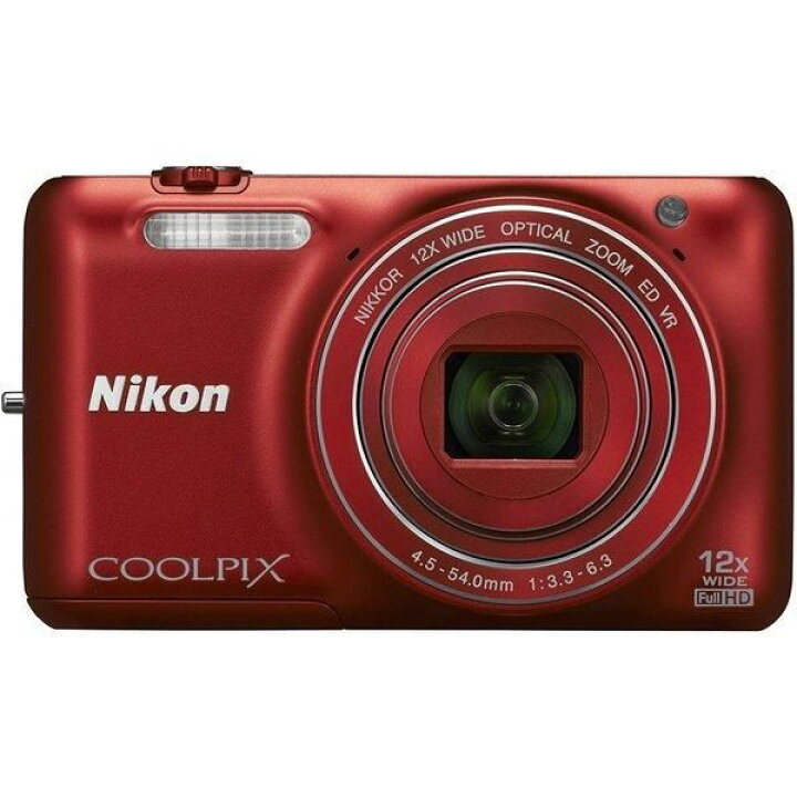 楽天市場】【中古】ニコン Nikon クールピクス S6600RD ラズベリー 