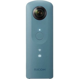 【中古】リコー RICOH 360度カメラ リコー RICOH THETA SC ブルー 全天球カメラ 910743