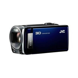 【中古】JVCケンウッド 64GB ハイビジョンメモリームービー オーロラブラック GZ-HM990-B