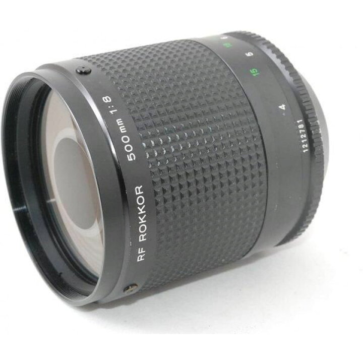 楽天市場】【中古】 ミノルタ MINOLTA RF ROKKOR 500mm F8 当店保証30 