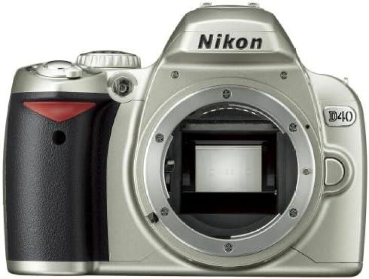 楽天市場】【中古】 Nikon デジタル一眼レフカメラ D40 シルバー 
