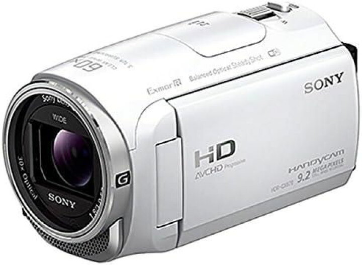 楽天市場】【中古】SONY HDビデオカメラ Handycam HDR-CX670 ホワイト  