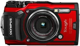 【中古】OLYMPUS デジタルカメラ Tough TG-5 レッド 1200万画素CMOS F2.0 15m 防水 100kgf耐荷重 GPS+電子コンパス&内蔵Wi-Fi TG-5 RED