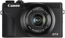 【5/1限定!全品P3倍】【中古】Canon コンパクトデジタルカメラ PowerShot G7 X Mark III ブラック 1.0型センサー/F1.8レンズ/光学4.2倍ズーム PSG7XMARKIIIBK
