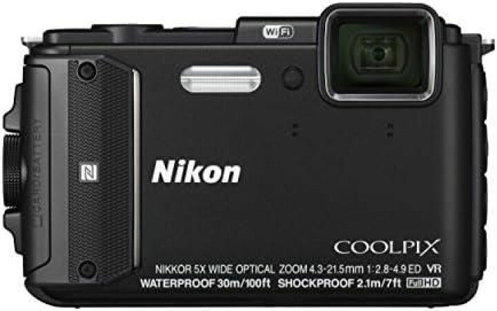 楽天市場】【中古】Nikon デジタルカメラ COOLPIX AW130 ブラック BK 