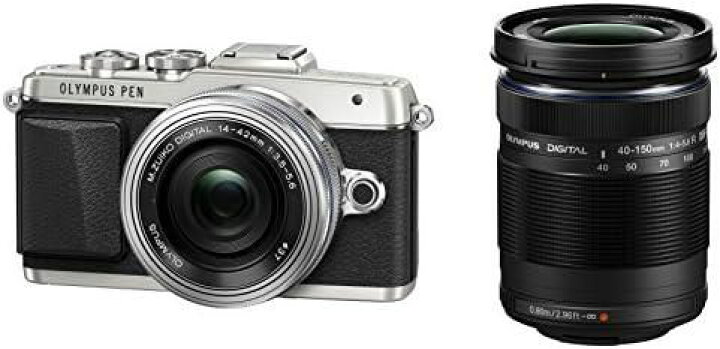 楽天市場】【中古】 OLYMPUS PEN E-PL7 EZダブルズームキット シルバー 
