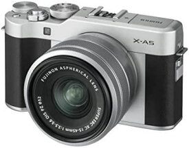 【中古】FUJIFILM ミラーレス一眼カメラ X-A5レンズキット シルバー X-A5LK-S